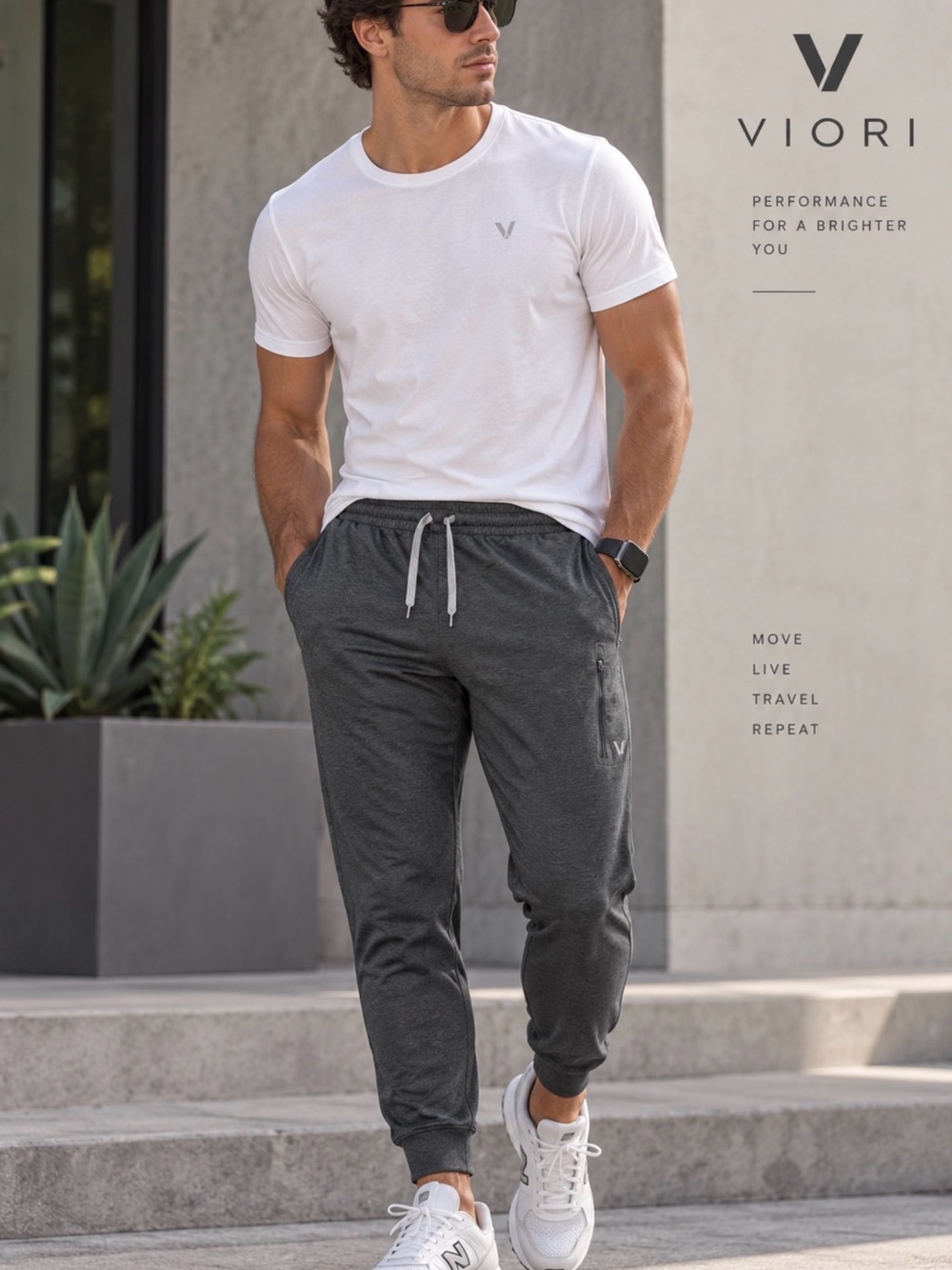 Vuori Men's Dark Charcoal Jogger Pants
